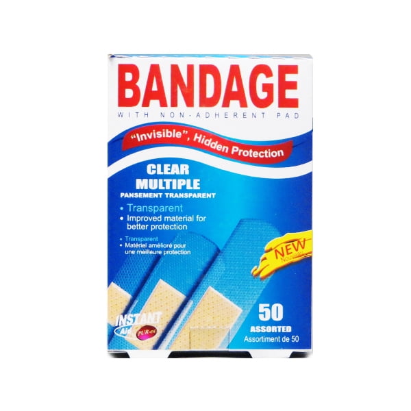 INSTANT AID CLEAR MULTIPLE BANDAGE