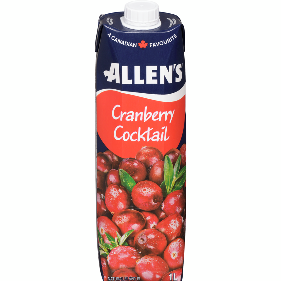 ALLEN'S CRANBERRY COCTAIL 1L