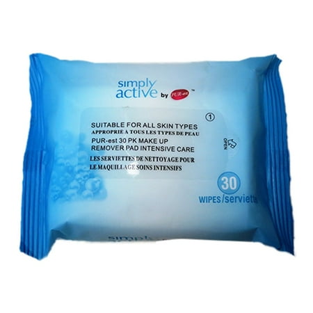 PUREST MAKE UP REMOVER PADS VIT C & GINSENG 30/PK