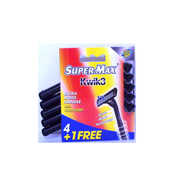 SUPER-Z LONG HANDLE RAZOR / 5PK 