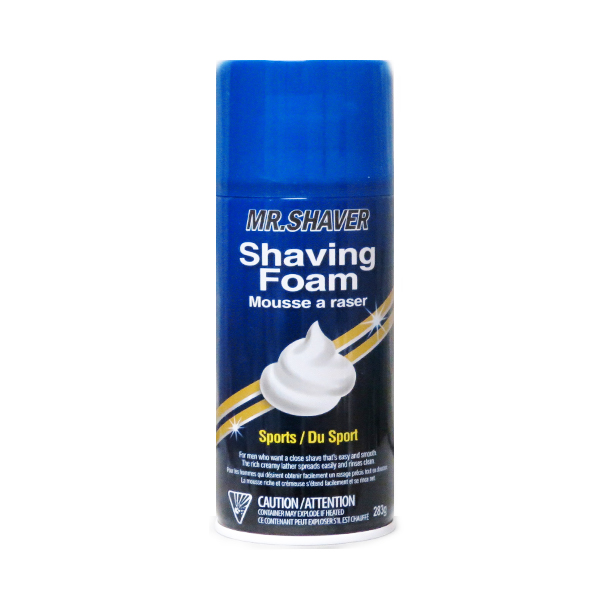 MR. SHAVER SHAVING FOAM SPORT/ 283G