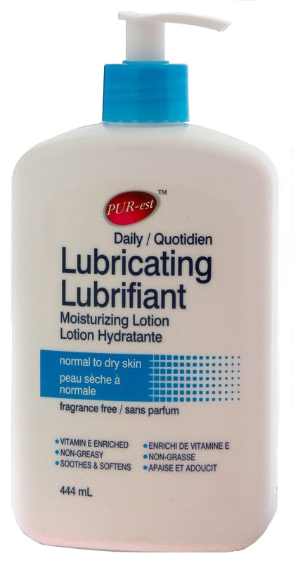 PUREST LUBRICATIONG LOTION UNSCENTED / 444ML