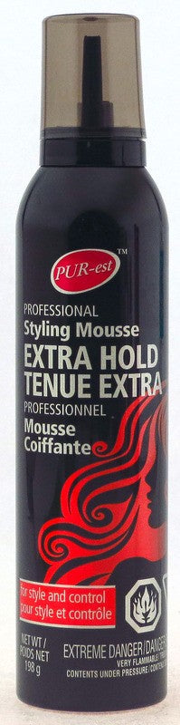PUREST HAIR STYLING MOUSSE 198G 