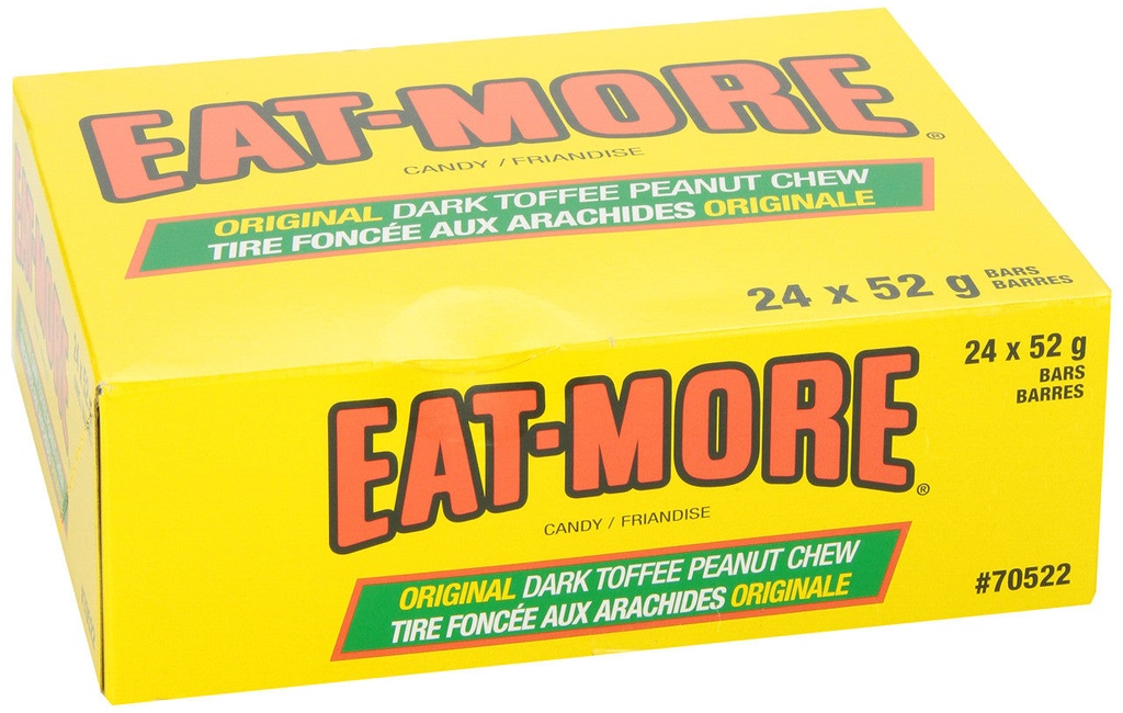 EATMORE REGULAR BARS 52G/24CT