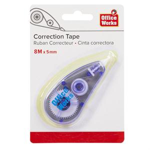 CORRECTION TAPE 2 COLOURS 