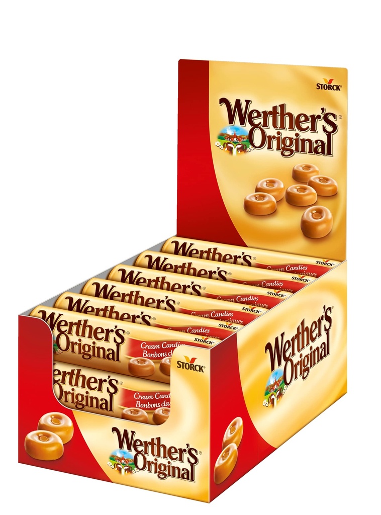 WERTHER'S ORIGINAL ROLLS 50G/12CT