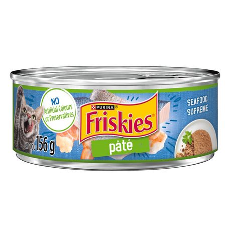 FRISKIES PATE SEAFOOD SUPREME 156MG