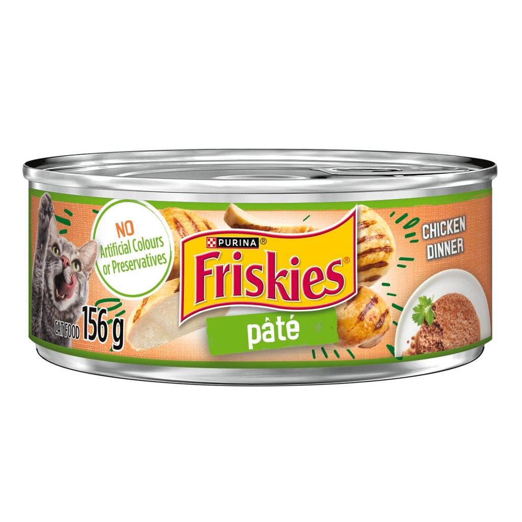 FRIESKIES PATE CHIKEN DINNER 156MG  