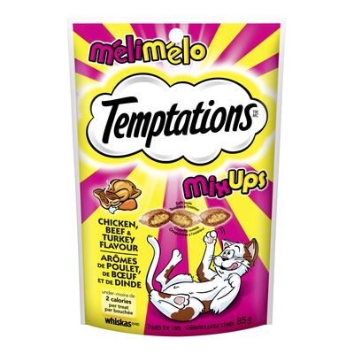 WHISKAS TEMPTATIONS MIXUPS BEEF 85G 