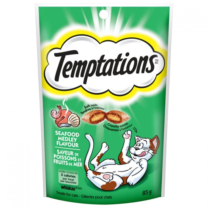 WHISKAS TEMPTETION SEAFOOD 85G