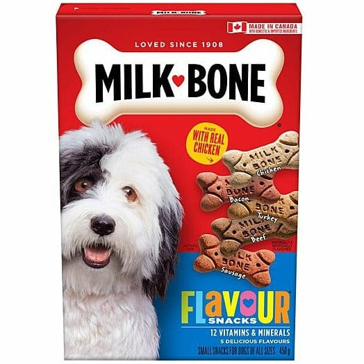 MILK BONE FLAVOUR SNACKS 450G 