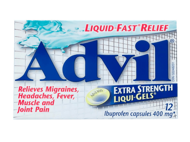 ADVIL EX ST LIQUI GELS 400MG