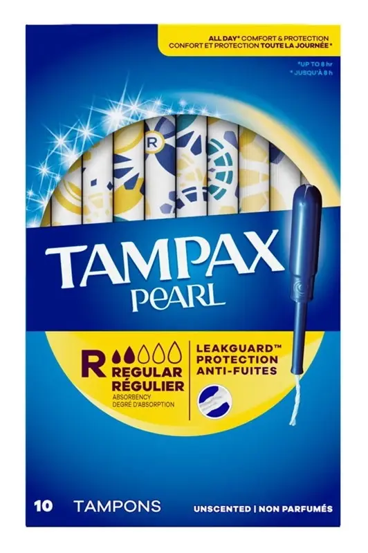 TAMPAX PEARL REGULAR/ 10CT