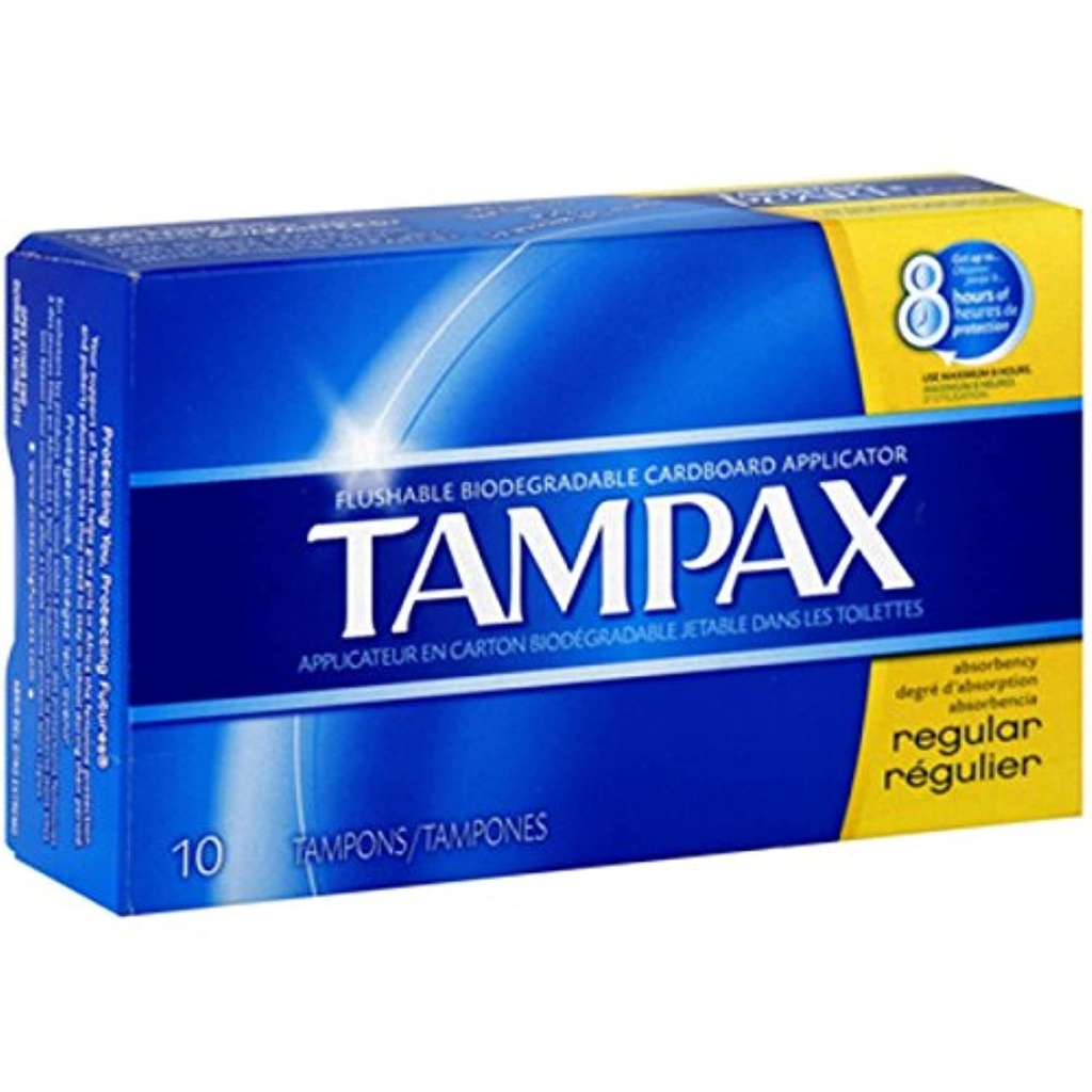 TAMPAX REGULAR 10CT