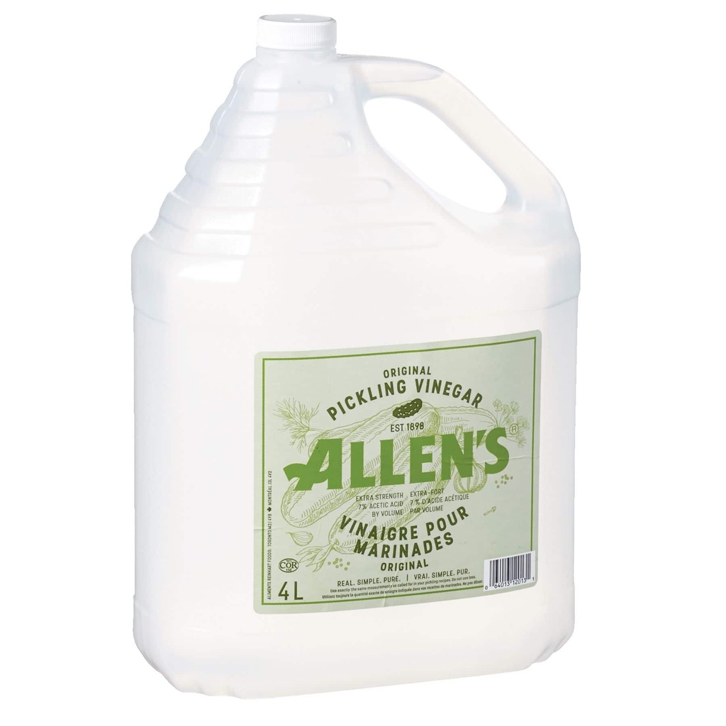 ALLEN'S PICKLING VINEGAR 4L