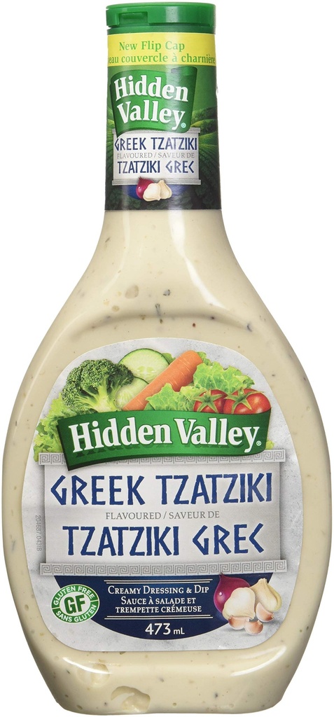 Hidden Valley Greek Tzatziki 473ml