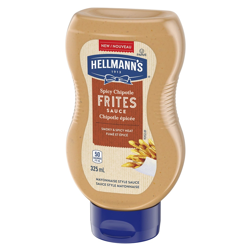 HELLMAN'S SPICY CHIPOTLE FRITES / 325ML 