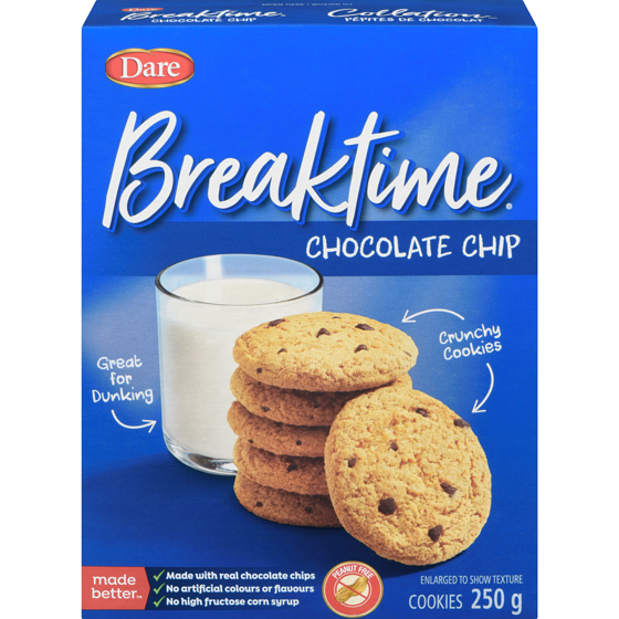 DARE BREAKTIME CHOCOLATE CHIPS / 250G