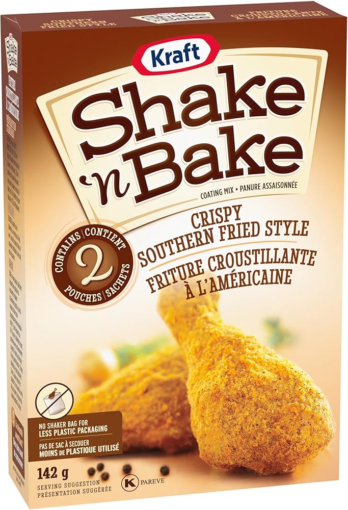 Shake & bake crispy southern chicken 142g