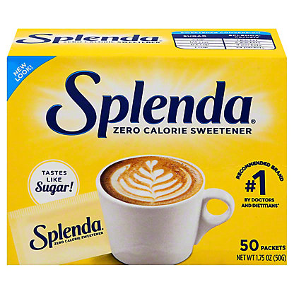 SPLENDA SWEETENER 50ct