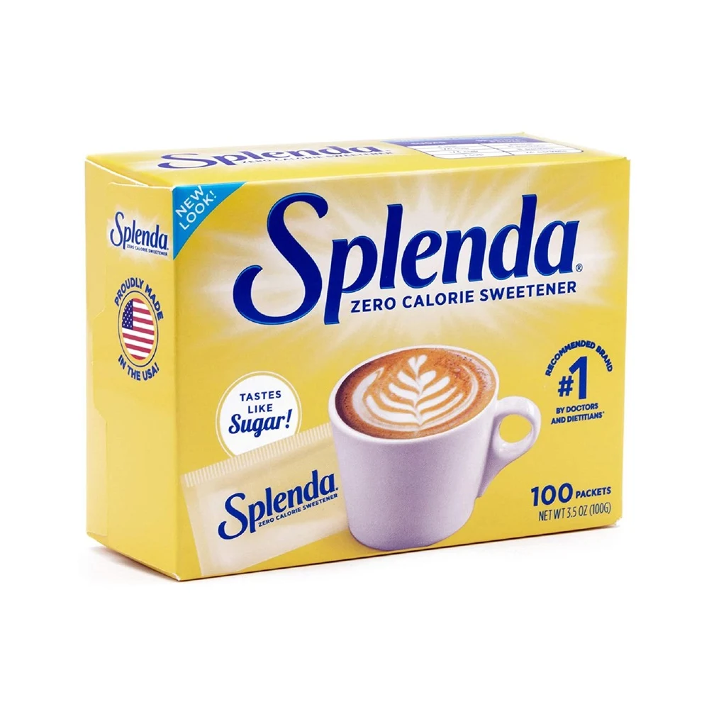 Splenda no calories sweetener 100ct