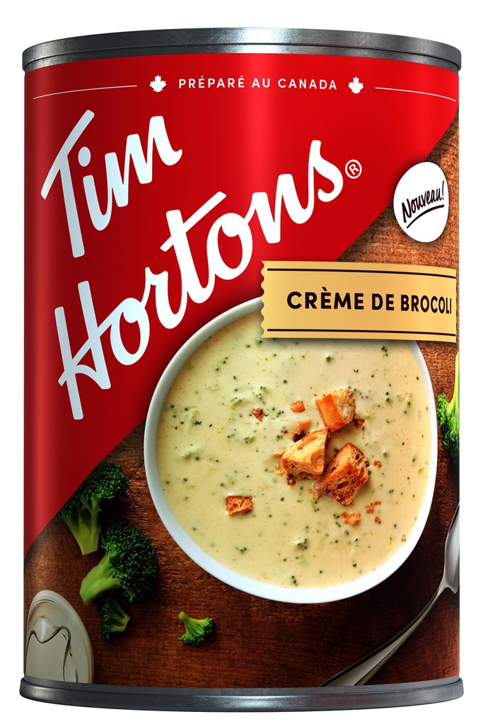 TIM HORTONS CREAM OF BROCCOLI SOUP 540 