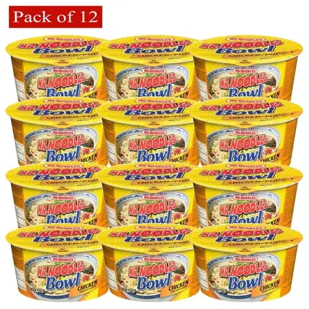 MR NOODLES BIG BOWL CHICKEN (110G-12PK)