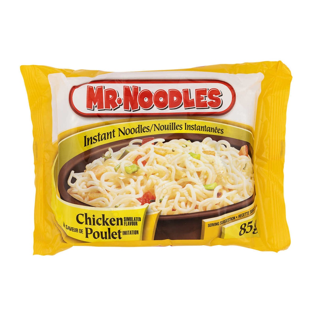 MR NOODLE CHICKEN SOUP 24X85g