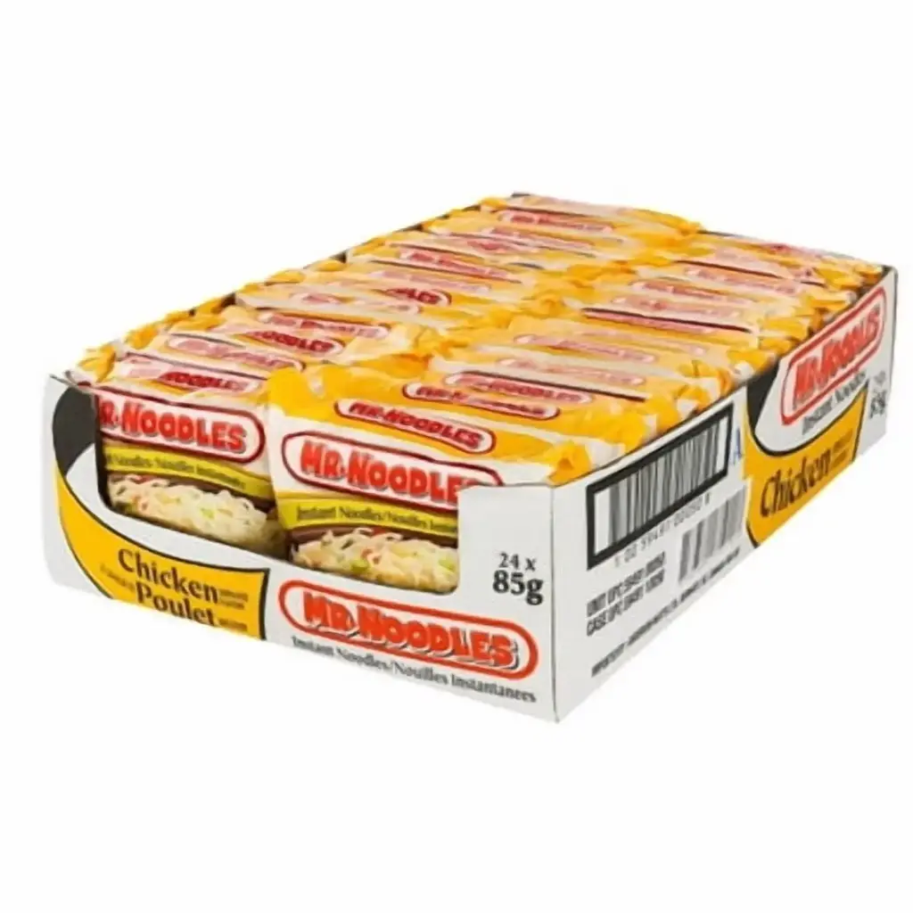 MR NOODLES CHICKEN SOUP (85G-24PK)