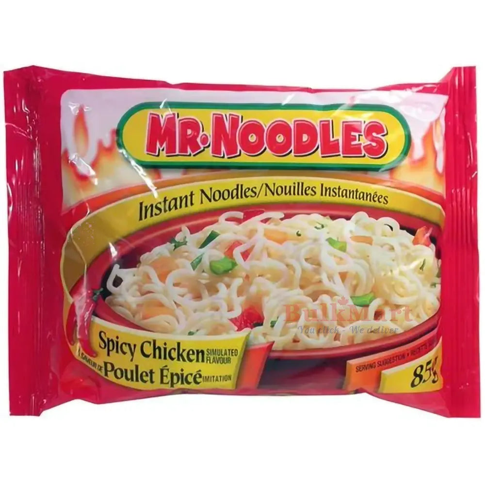 MR NOODLE SPICY CHICKEN 85G/24PK