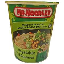 MR NOODLE VEGETABLE SOUP 12CT/64G