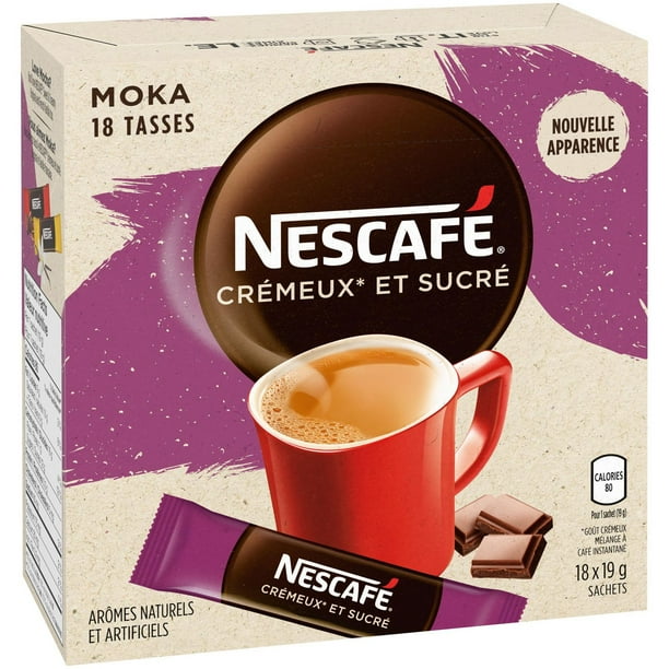 NESCAFE SWEET & CREAMY MOCHA 19G 18CT