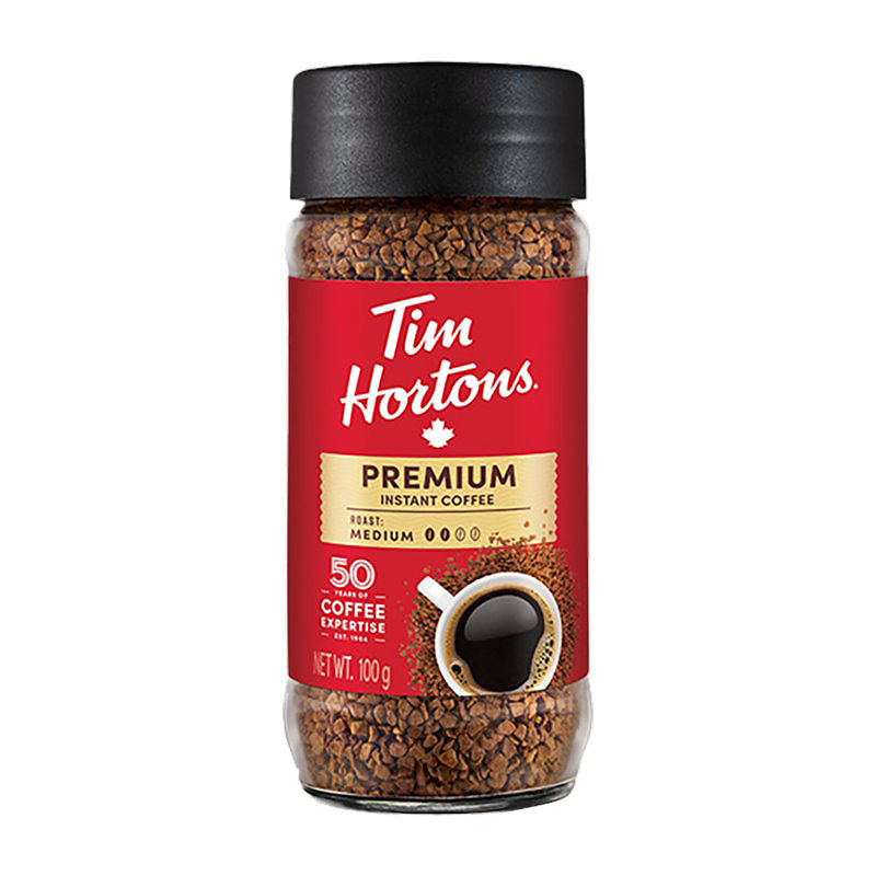 TIM HORTONS PREMIUM COFFEE 100G BOTTLE