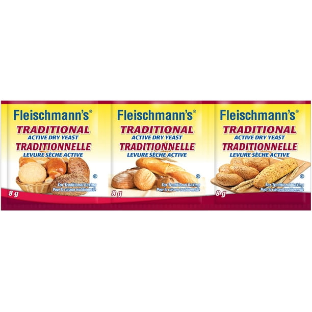 FLEISCHMANN'S TRADITIONAL YEAST / 3STRIP