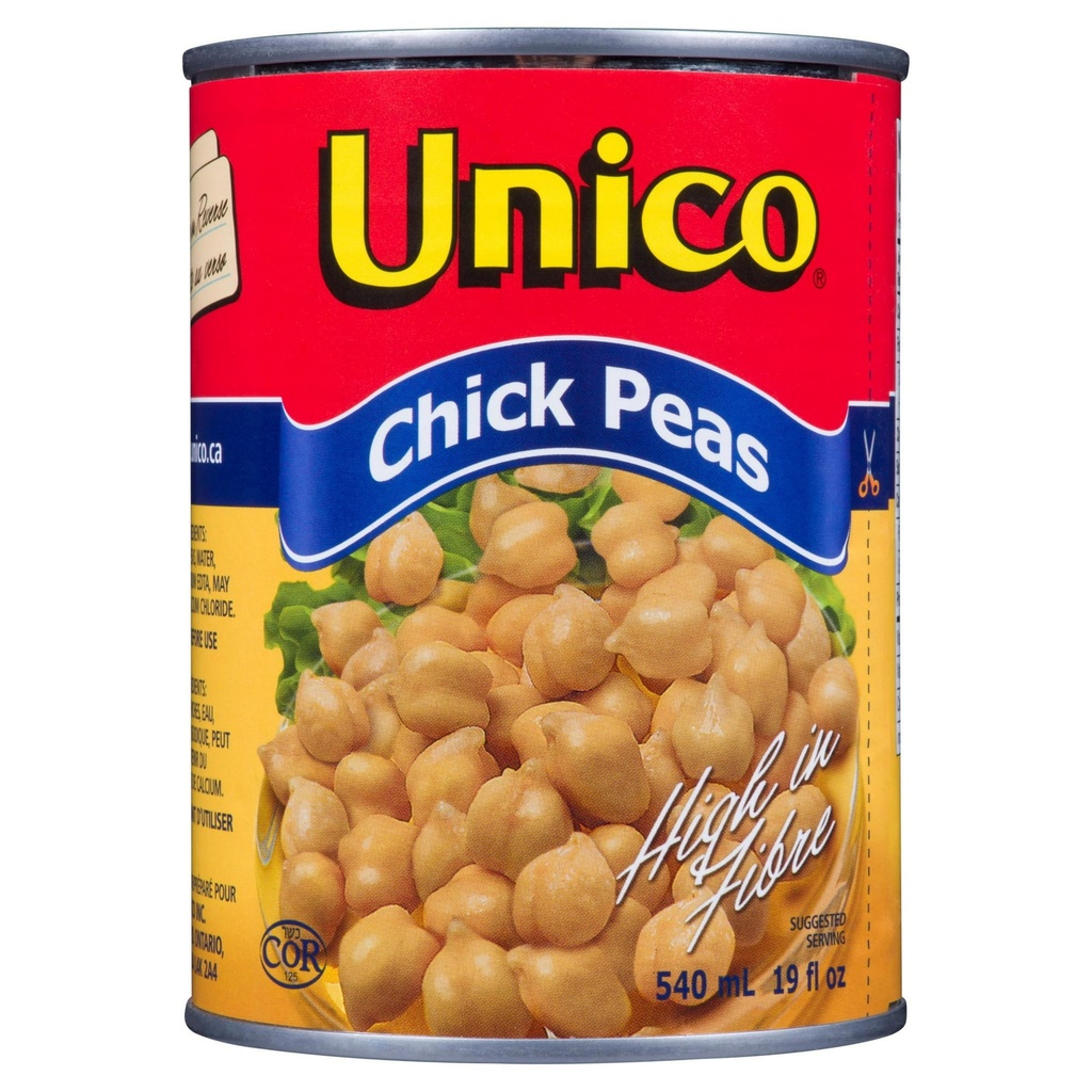 UNICO CHICK PEAS 540ML