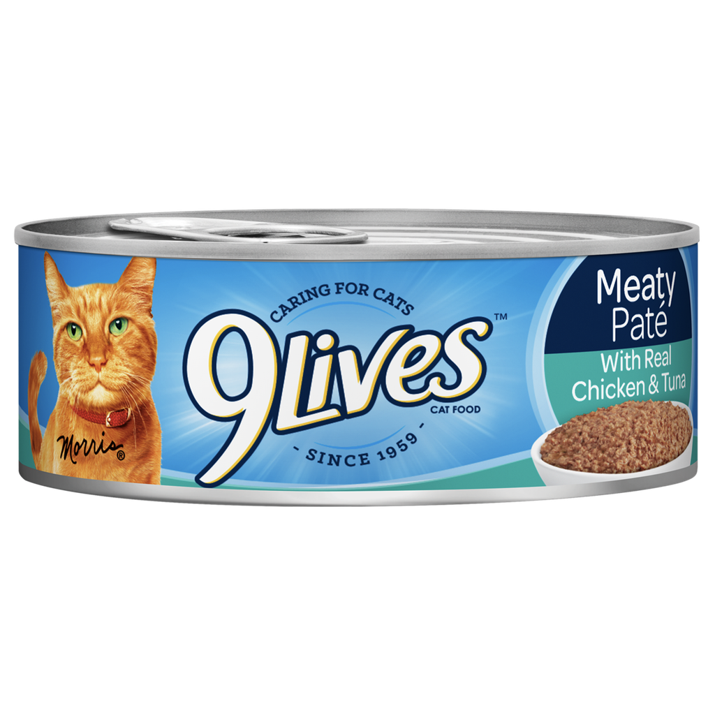 9LIVES CHICKEN & TUNA 156G