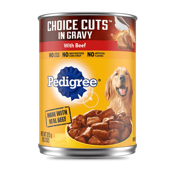 PEDIGREE CHOICE CUTS BEEF 375G