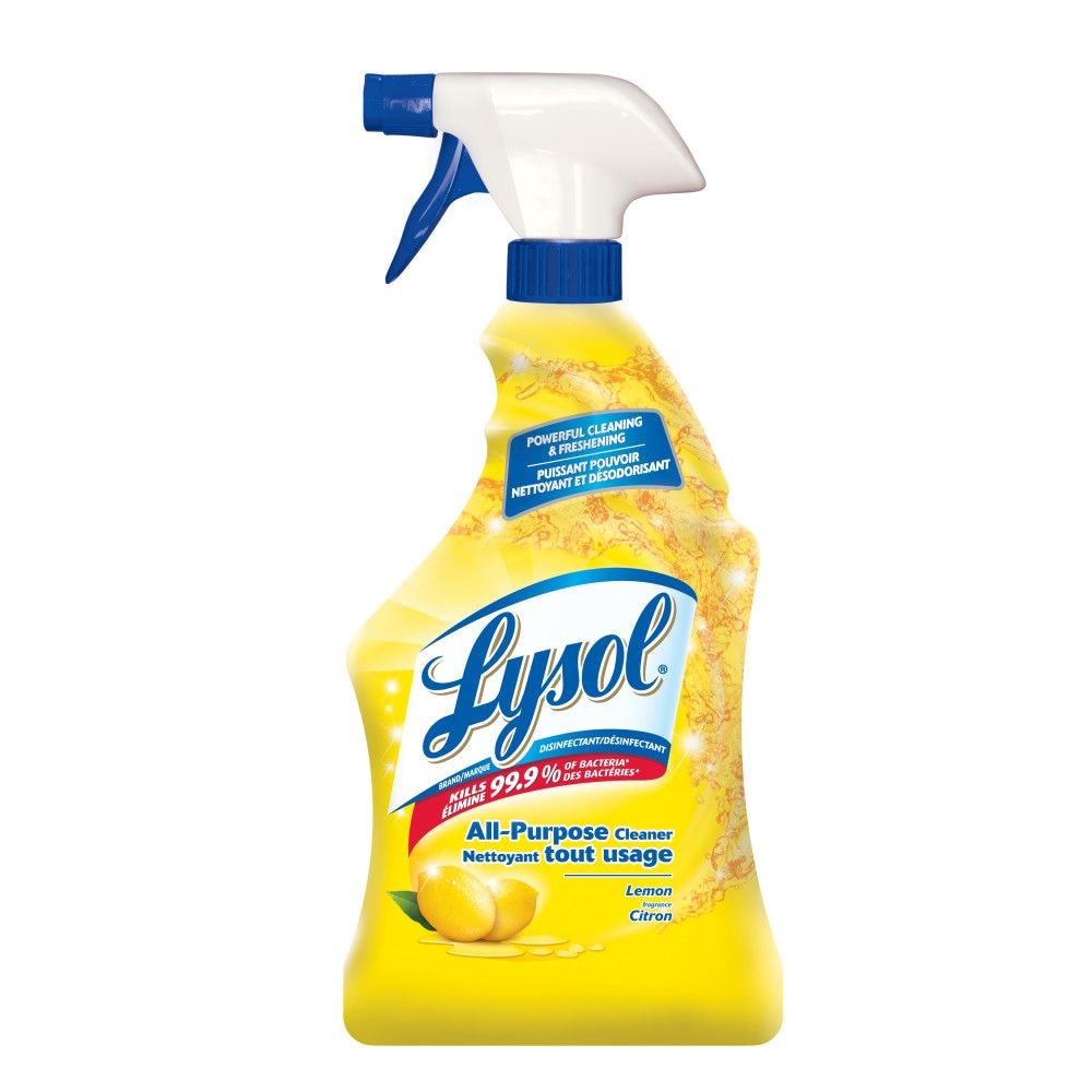 LYSOL SPRAY ALL PURPOSE LEMON 650ML