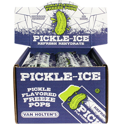 PICKLE ICE FREEZE POPS 24CT