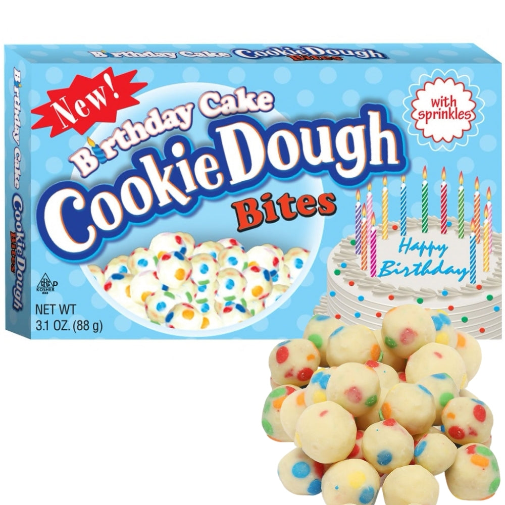 COOKIE DOUGH BITES BOX BIRTHDAY CAKE 3.1OZ