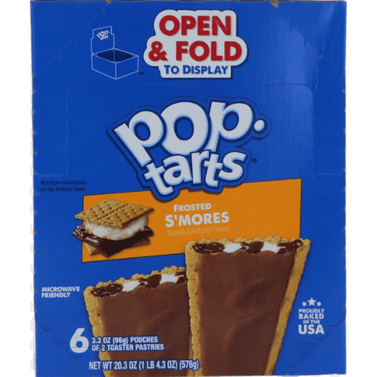 POPTARTS FROSTED SMORES 6CT