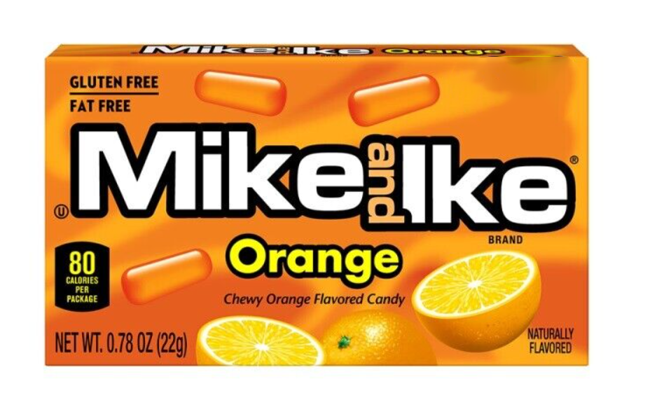 MIKE & IKE ORANGE 22g 24CT