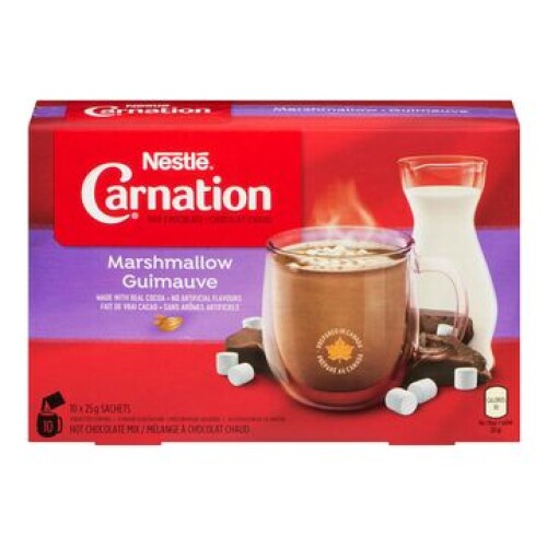 CARNATION MARHMALLOW 10X25G