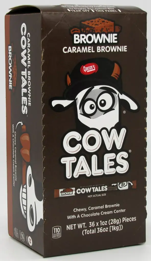 COW TALES CARAM. BROWNIE 36CT (US)