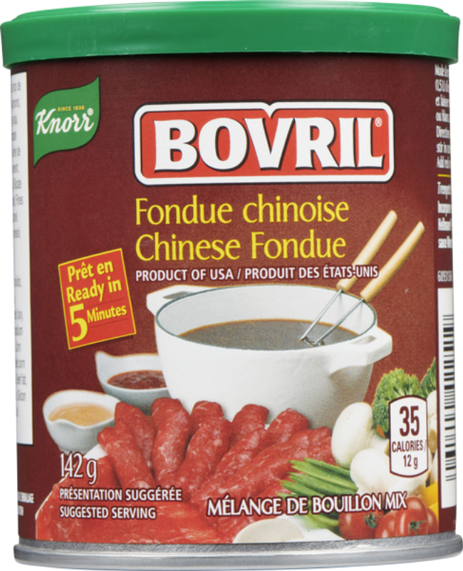 KNORR BOVRIL CHINESE FONDUE 142G