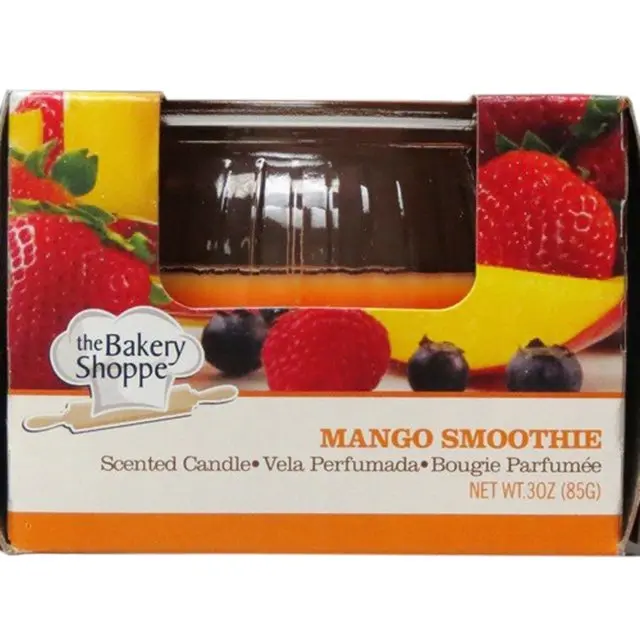 GLOBE JAR CANDLE MANGO SMOOTHIE 3OZ