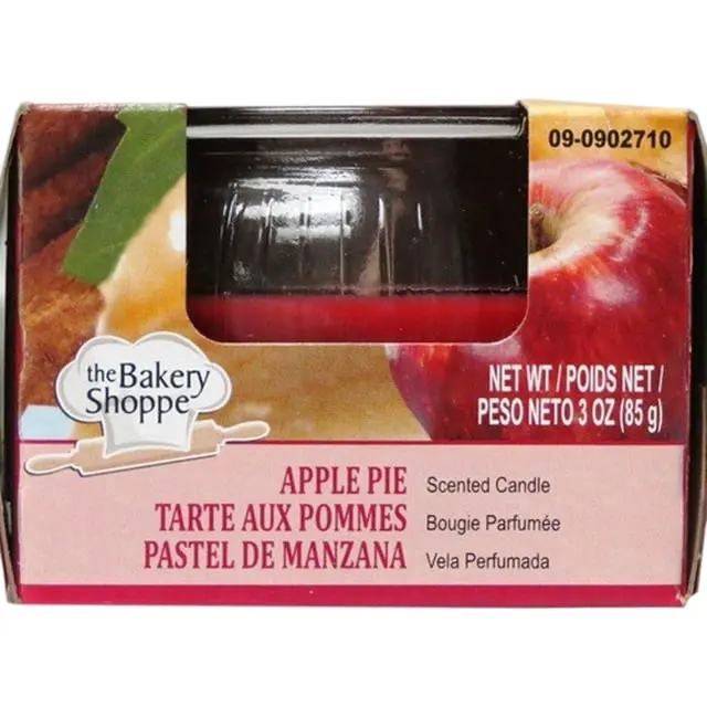 GLOBE JAR CANDLE APPLE PIE 3OZ