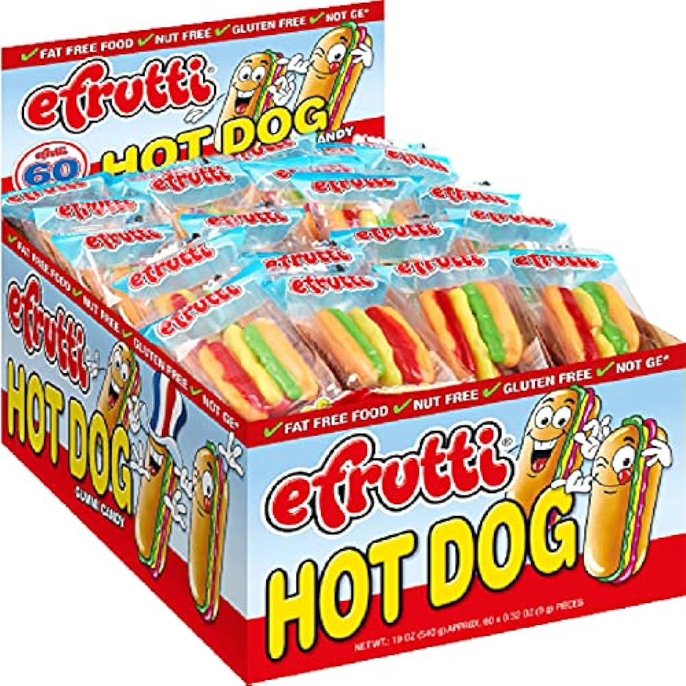 E.FRUTTI HOT DOG 60CT 540G