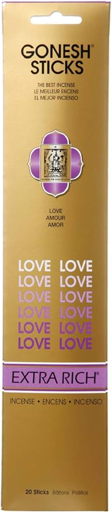 GONESH STICKS LOVE 20PK