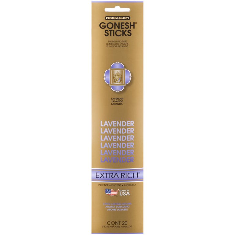 GONESH STICKS LAVENDER 20PK